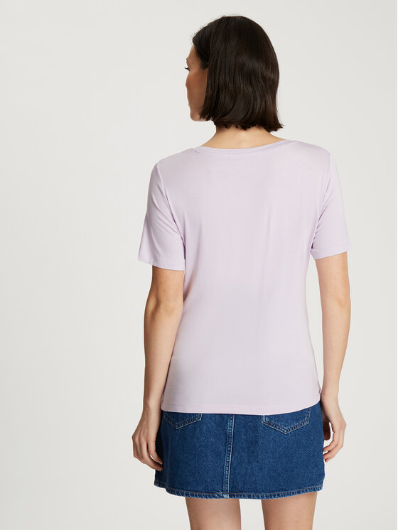 Cross Jeans Cross Jeans T-Shirt 56177-654 Fioletowy