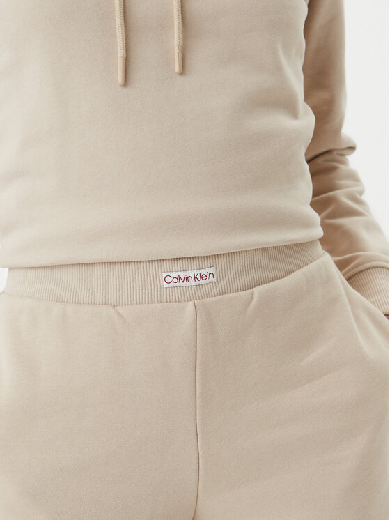 Calvin Klein Jeans Calvin Klein Jeans Sportovní kraťasy Placed Institutional J20J225525 Béžová Regular Fit