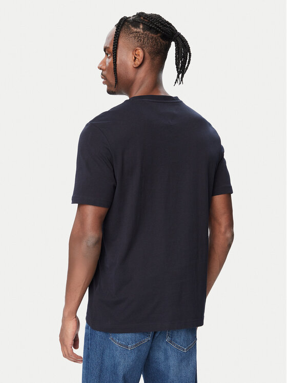 Tommy Hilfiger Tommy Hilfiger Marškinėliai Flag Box MW0MW38636 Tamsiai mėlyna Regular Fit