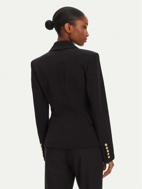 Balmain Balmain Bleizers DF1SG008VB00 Melns Regular Fit