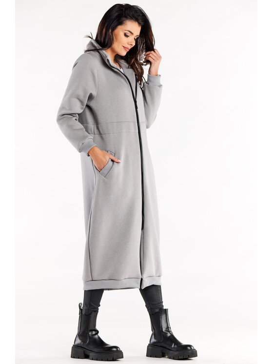 Infinite You Infinite You Felpa M326 Grigio Basic Fit