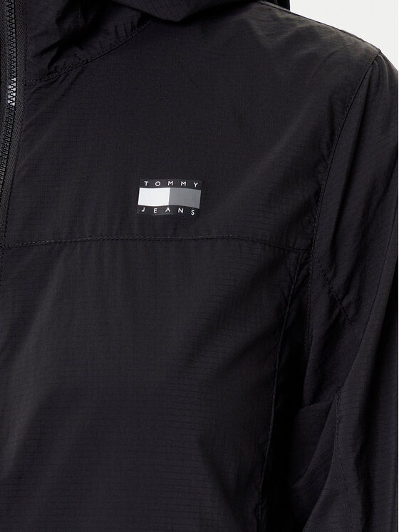 Tommy Jeans Tommy Jeans Vetrovka DW0DW21188 Čierna Regular Fit