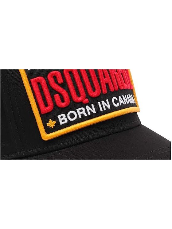 Dsquared2 Czapka z daszkiem BCM0736 05C00001 Czarny | Modivo.pl