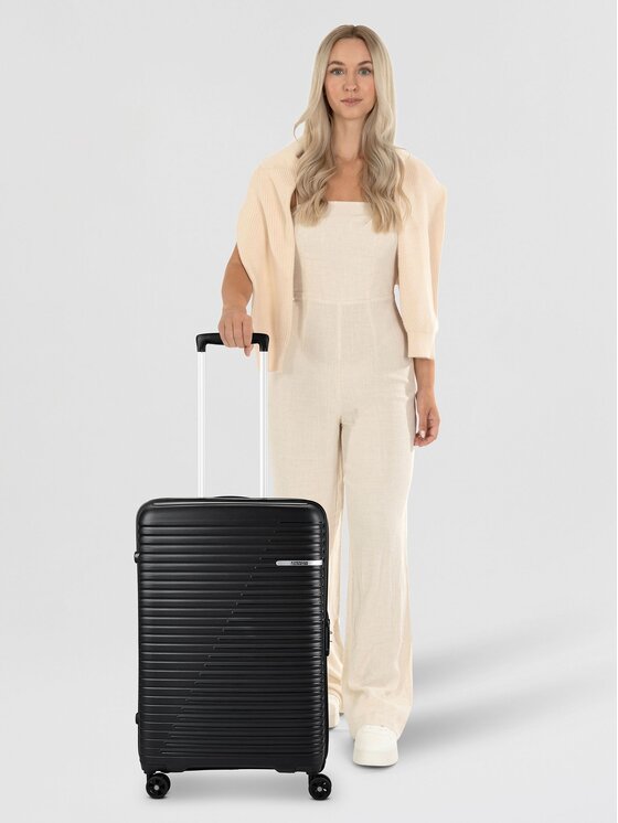 American Tourister American Tourister Walizka średnia 330231 Czarny