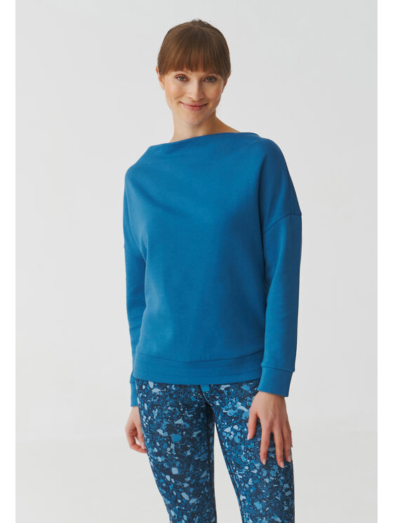 TATUUM TATUUM Bluza SILVANA Niebieski Classic Fit