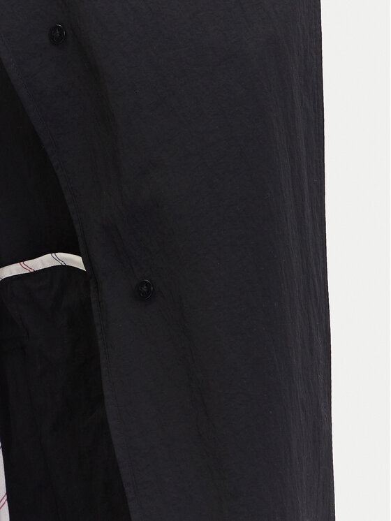Tommy Hilfiger Tommy Hilfiger Viharkabát WW0WW45632 Fekete Oversize
