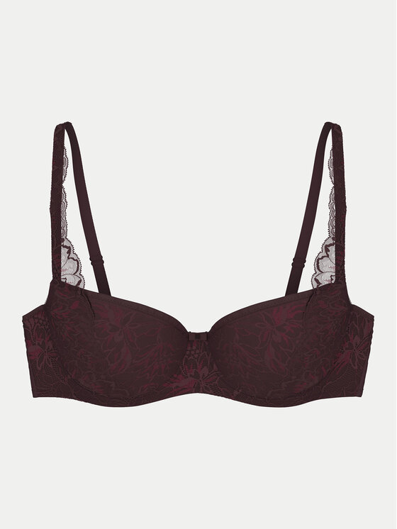 Triumph Triumph Grudnjak sa žicom Amourette Charm 10214460 Tamnocrvena
