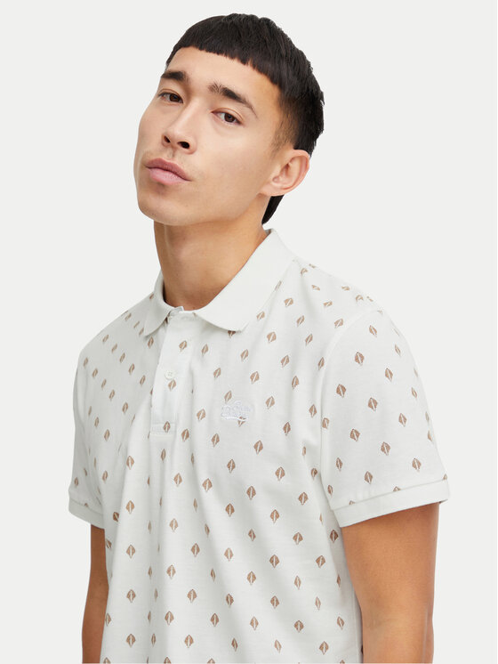 Blend Blend Polo marškinėliai 20716475 Balta Regular Fit