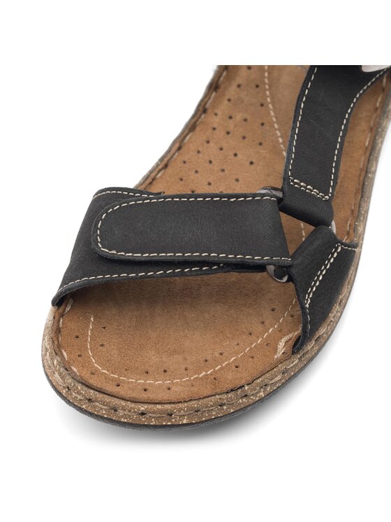 Go Soft Go Soft Sandalen CEO-WI23-4773-05 Schwarz