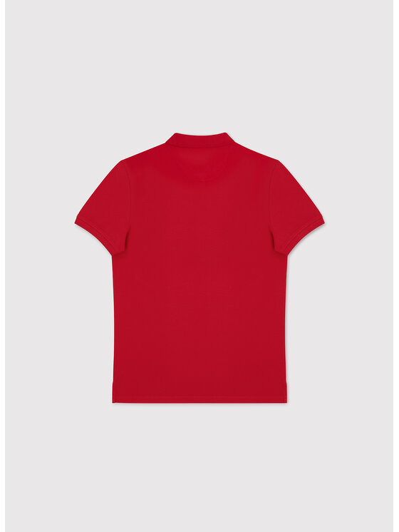 Pako Lorente Pako Lorente Polo P26SF-TX-003 Czerwony Classic Fit