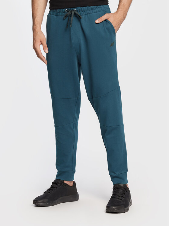4F Pantaloni trening H4Z22-SPMD012 Bleumarin Regular Fit