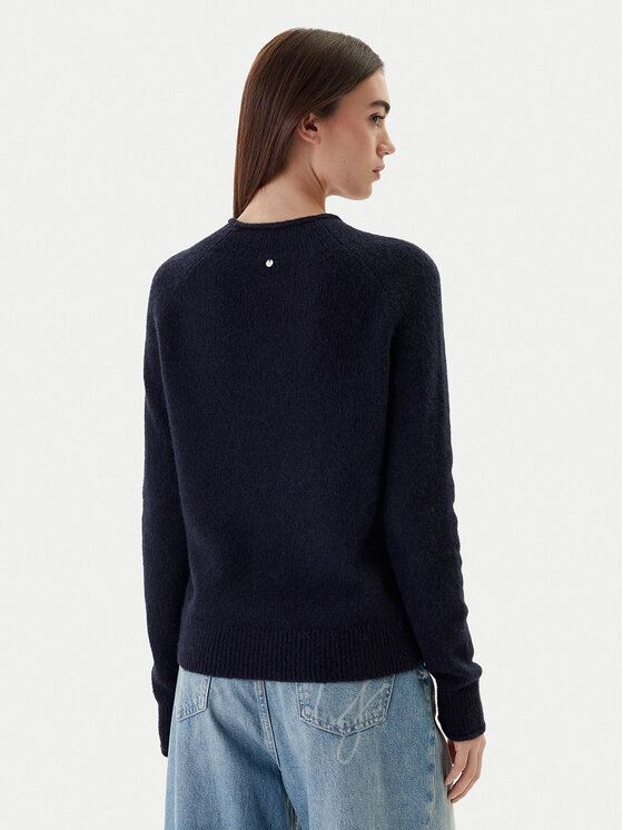 BOSS BOSS Sweter C_Fesperanasy 50548930 Granatowy Regular Fit