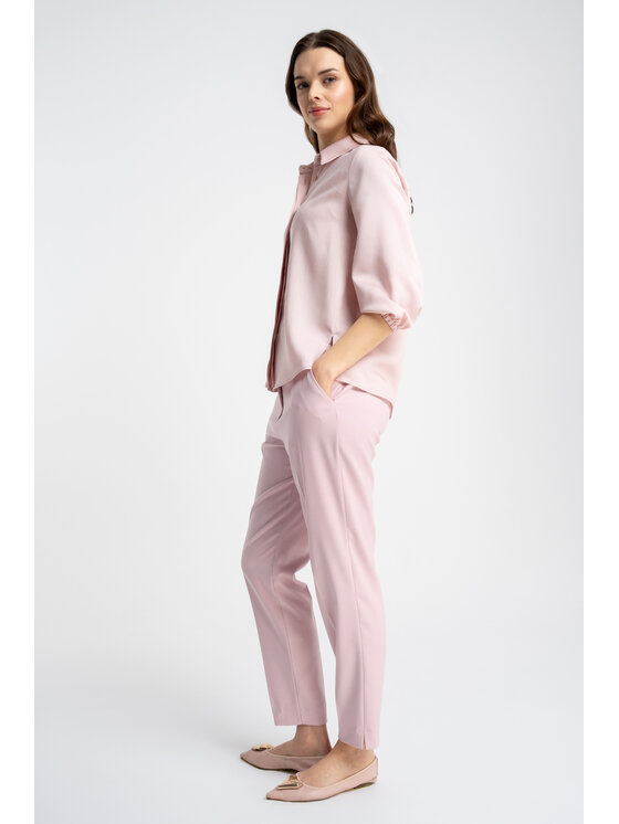 CLICK CLICK Πουκάμισο 10-6755 Ροζ Regular Fit