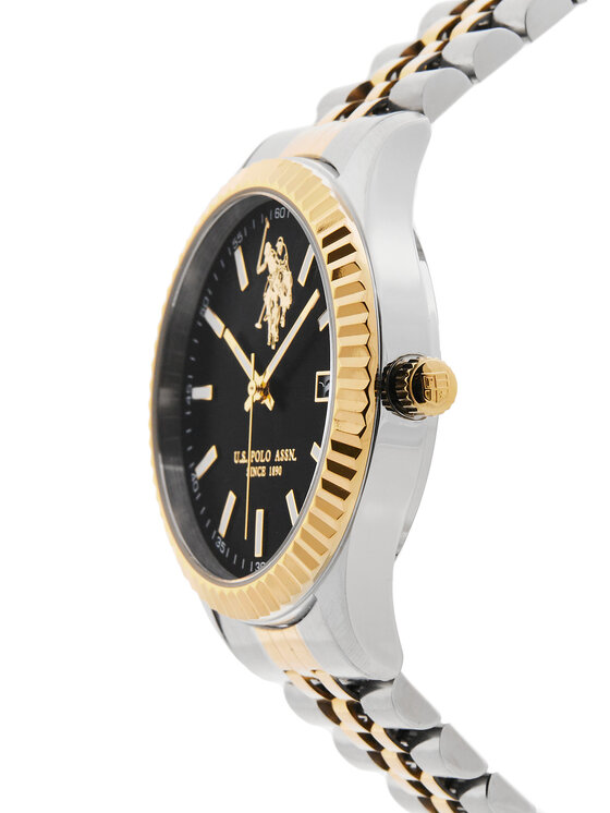 U.S. Polo Assn. U.S. Polo Assn. Hodinky USP7239BK Strieborná