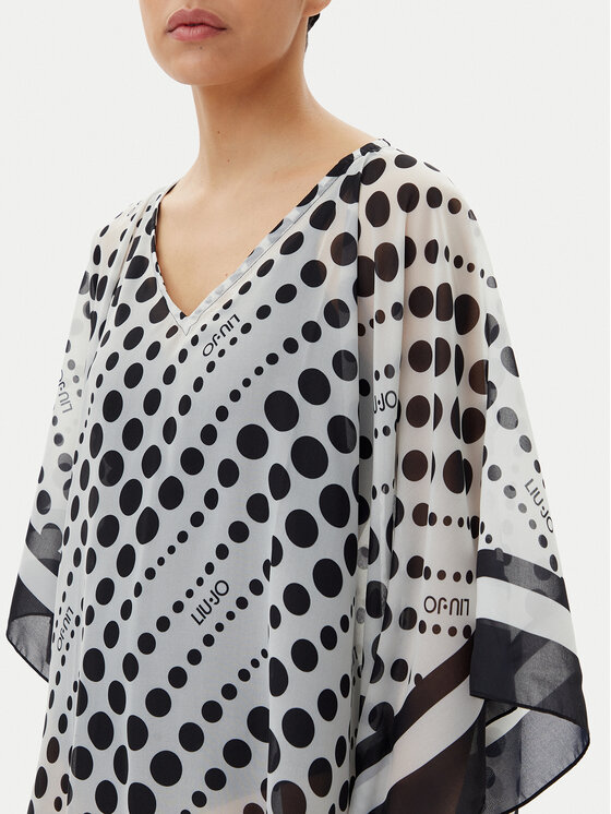 Liu Jo Beachwear Liu Jo Beachwear Poncho VA5173 T4902 Alb