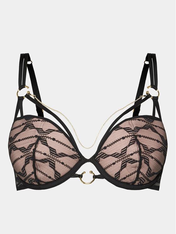 Chantelle X Chantelle X Biustonosz push-up Xpression C05GNS Czarny