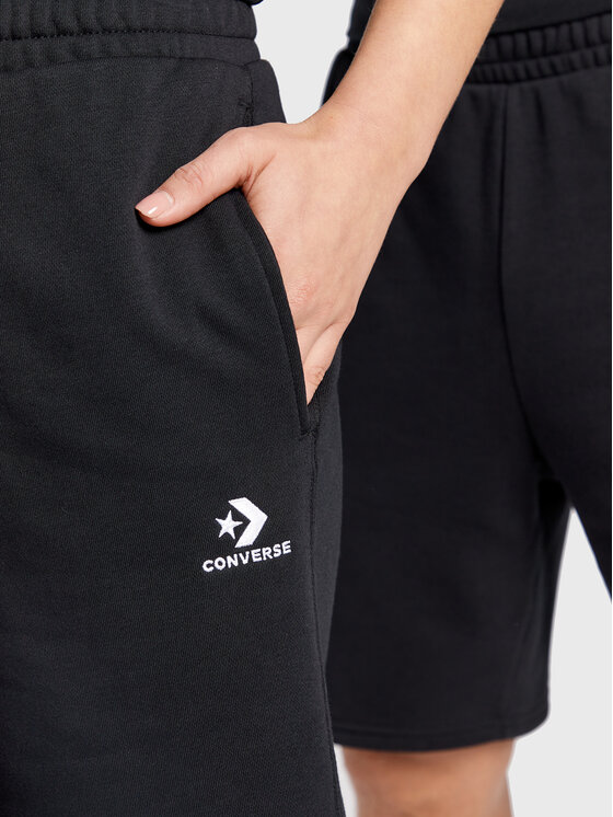 Converse Converse T-Shirt Unisex Star Chevron 10024067-A01 Czarny Regular Fit