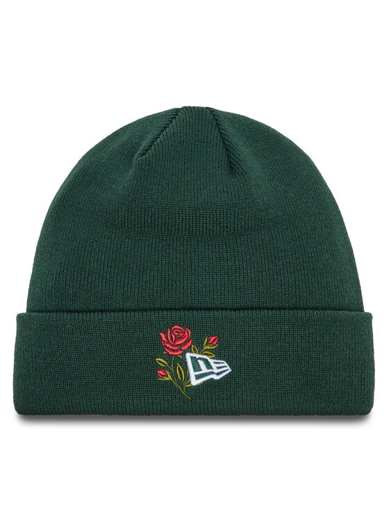 Căciulă New Era Rose Icon Cuff Knit Beanie 60580736 Verde