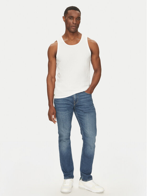 Lacoste Lacoste Komplet tank topów TH9009 Biały Regular Fit