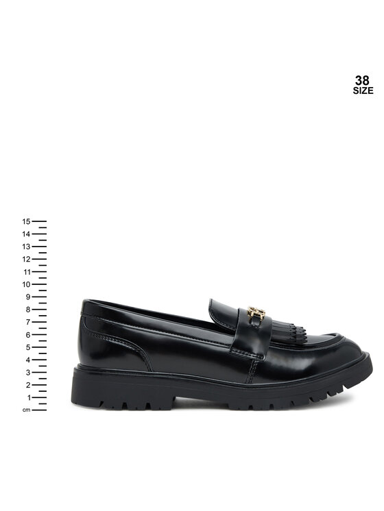 Tommy Hilfiger Tommy Hilfiger Cipele Low Cut Shoe T3A4-34011-1453 D Crna