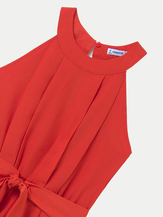 Mayoral Mayoral Kombinezon 6854 Czerwony Regular Fit