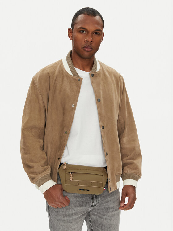 Tommy Hilfiger Tommy Hilfiger Maža rankinė Th Colour Bumbag AM0AM13220 Chaki