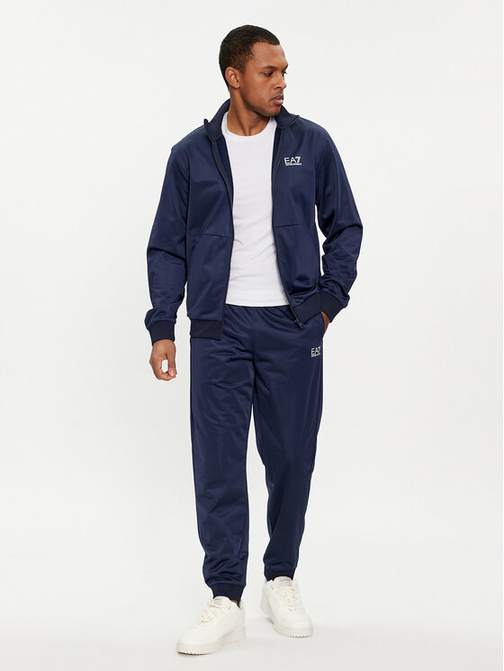 Armani tracksuit navy new arrivals
