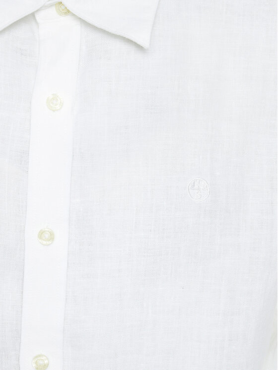 North Sails North Sails Πουκάμισο 664300 Λευκό Regular Fit