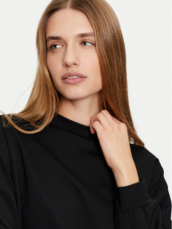Imperial Imperial Bluză FG94IHZ Negru Loose Fit