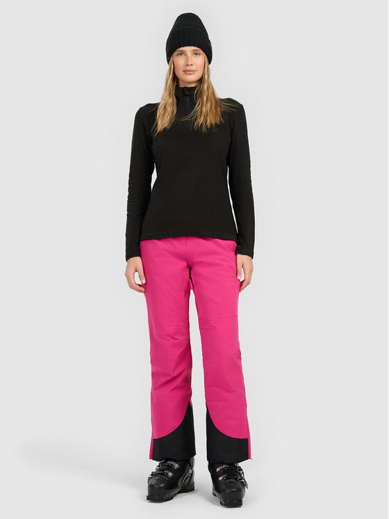 4F 4F Bielizna termoaktywna górna SKI UNDERWEAR Czarny