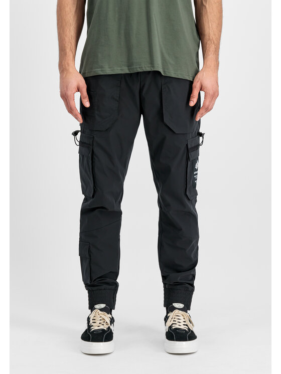 Alpha Industries Alpha Industries Joggery Tactical Jogger Pant Czarny Reglan Fit