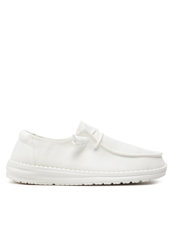 Hey Dude Hey Dude Туфлі Wendy Slub Canvas 40063-100 Білий