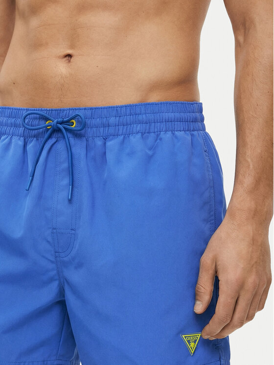 Guess Guess Úszónadrág F6GT25 WG282 SHORT Kék Regular Fit