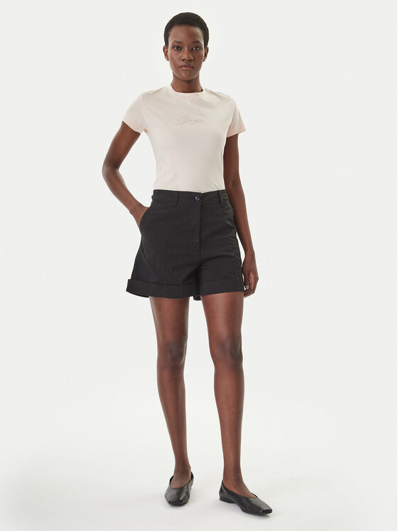 BOSS BOSS Stoffshorts C_Tanessa-D 50556391 Schwarz Regular Fit