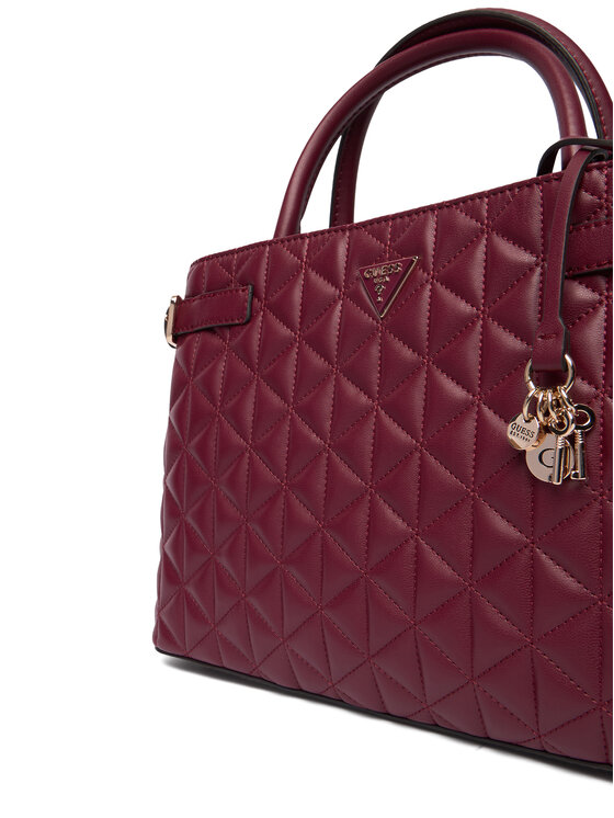 Guess Guess Handtasche Paisleigh HWQG98 83060 Dunkelrot