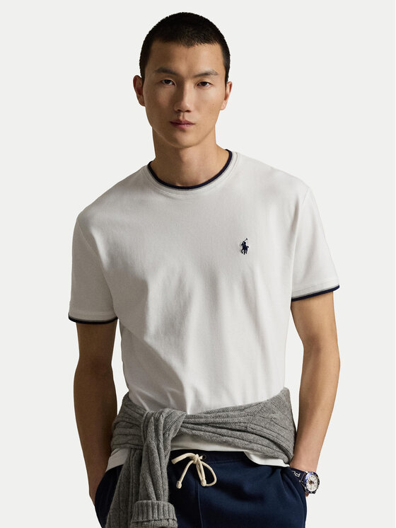 Polo Ralph Lauren Tricou 710963492002 Alb Regular Fit