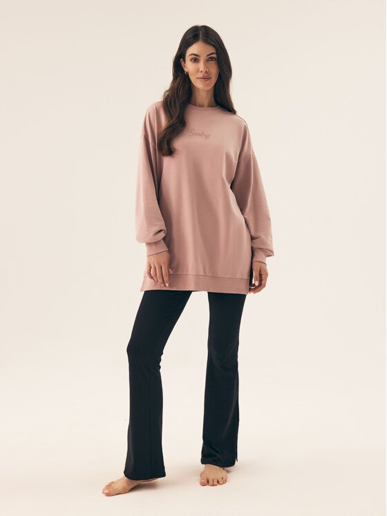 Esotiq Esotiq Bluza 42352 Różowy Regular Fit