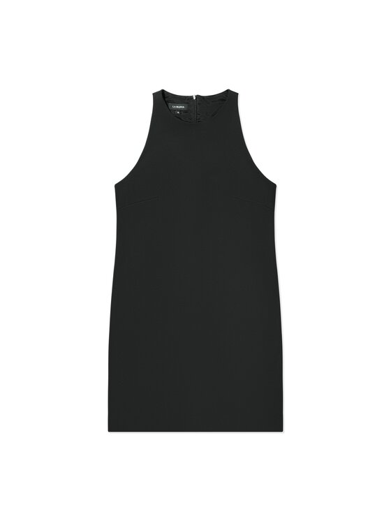 La Mania La Mania Sukienka codzienna SIMPLY Czarny Classic Fit