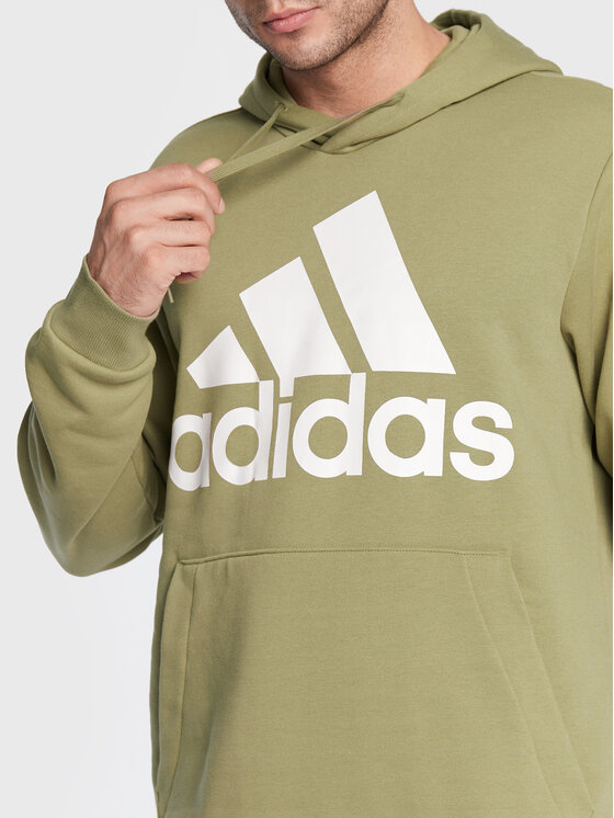 Felpa Essentials Fleece Big Logo H12201 Verde