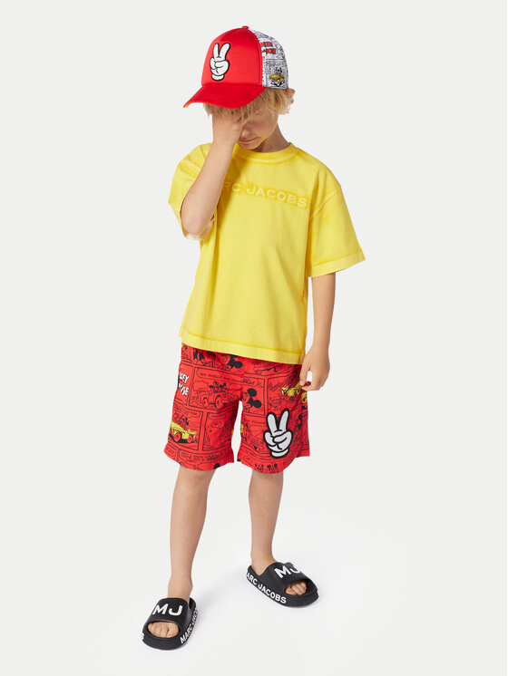 Marc Jacobs Marc Jacobs Pantaloni scurți pentru înot W60505 Roșu Regular Fit