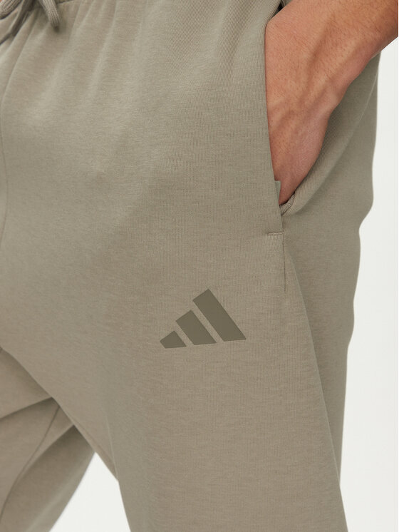 adidas adidas Dressipüksid Future Icons 3-Stripes JD4862 Beež Regular Fit