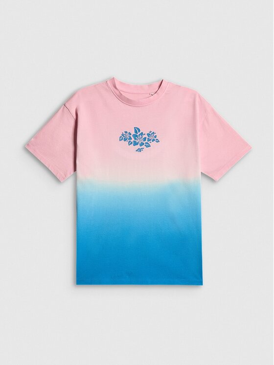 4F 4F T-Shirt SUMMER SPLASH Kolorowy Loose Fit