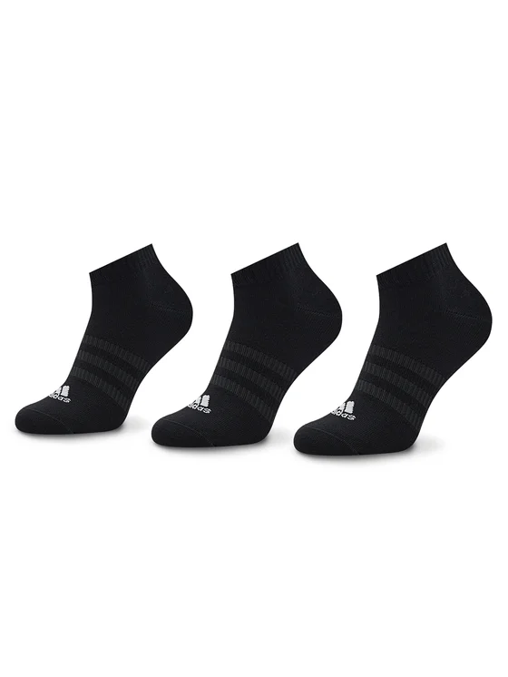adidas 3er-Set niedrige Unisex-Socken Thin And Light IC1336 Schwarz