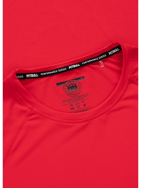 PITBULL PITBULL Legginsy RUNWAY Czerwony Regular Fit