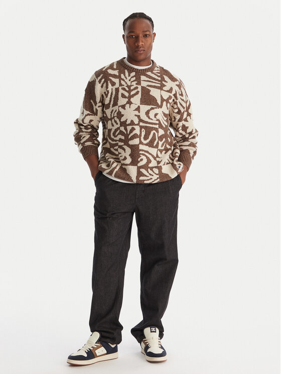 Quiksilver Quiksilver Džínsy Taxer EQYDP03494 Čierna Loose Fit