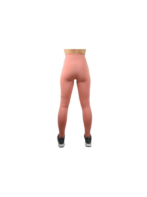 Nike Nike Legginsy Nike Swoosh Pink Różowy Slim Fit