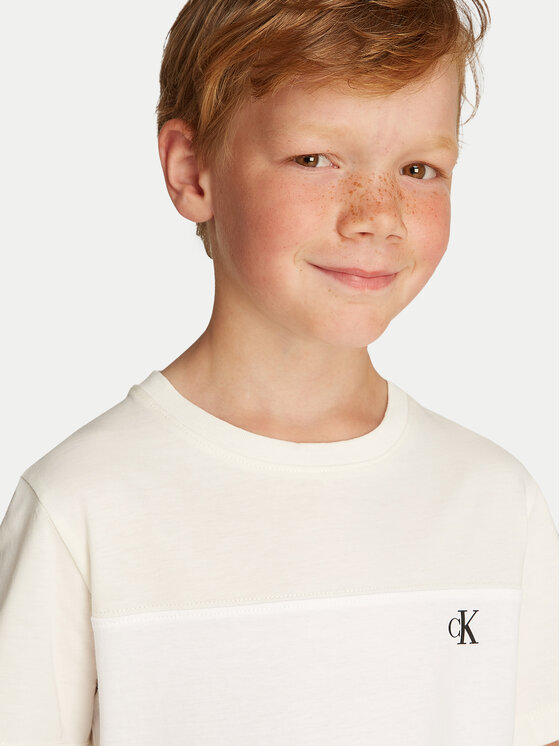 Calvin Klein Jeans Calvin Klein Jeans Σετ 2 T-Shirts Color Block IB0IB02441 Έγχρωμο Regular Fit