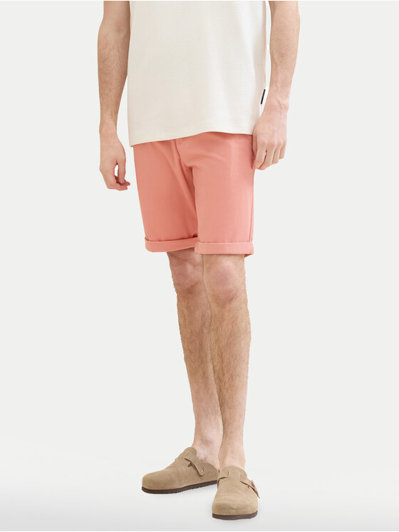 Tom Tailor Tom Tailor Kratke hlače 1040227 Ružičasta Slim Fit