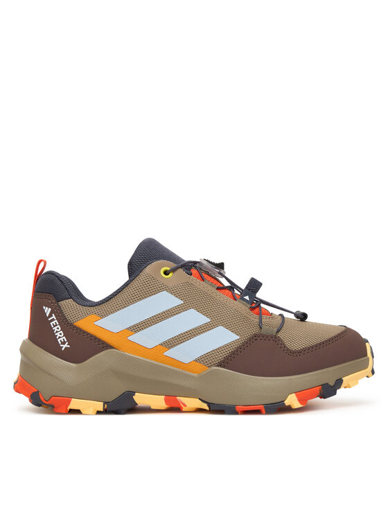 adidas adidas Trekingová obuv Terrex Ax4S Speed Lacing JR9060 Khaki