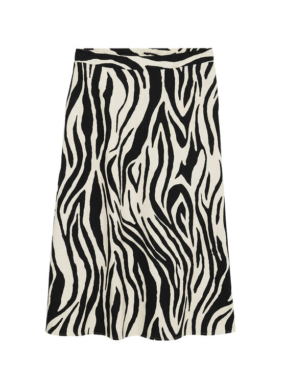 Vero Moda Vero Moda Φούστα midi Mymilo 10340419 Μαύρο Regular Fit